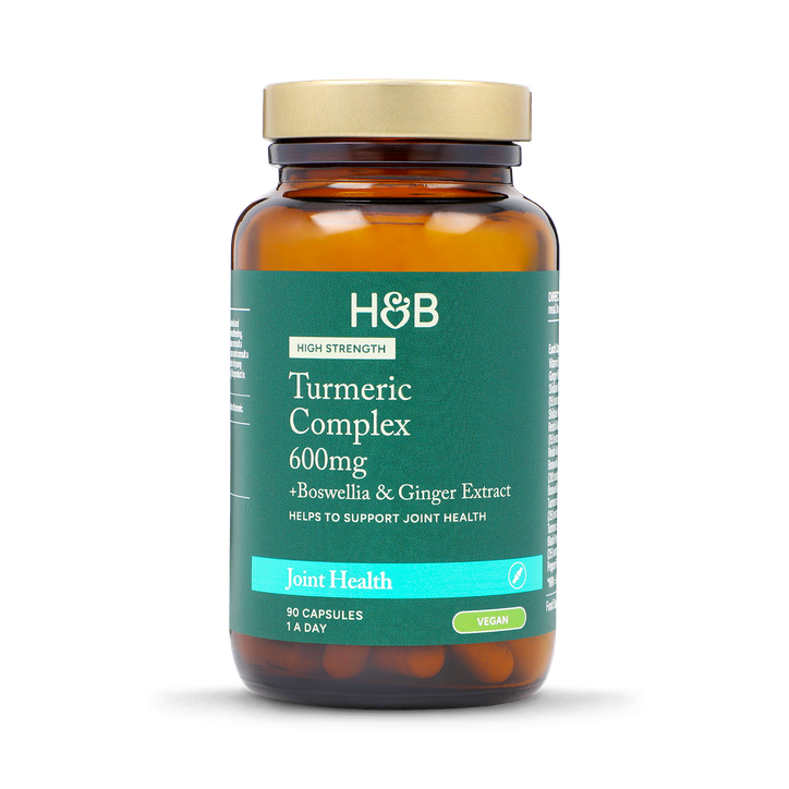 Holland & Barrett High Strength Turmeric 600mg plus Boswellia & Ginger 90 Capsules